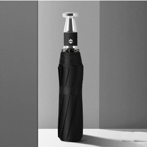 ELEVEN MARKETS Premiyum 10 Tel Otomatik Şemsiye Gümüş Renk