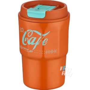 Çelik 450  ml Kahve Bardağı  Mug 6 Saat Sıcaksoğuk Taşıma Askılı