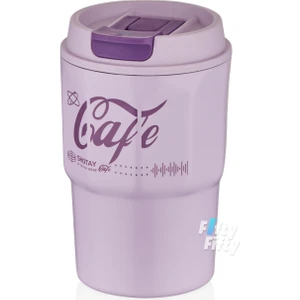 Çelik 450  ml Kahve Bardağı  Mug 6 Saat Sıcaksoğuk Taşıma Askılı