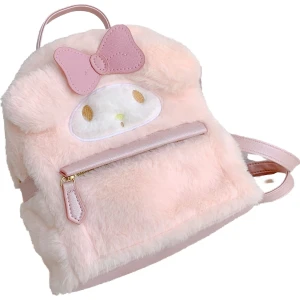 Öğrenci Peluş Çanta Büyük Kulaklı Köpek Peluş Sırt Çantası (Yurt Dışından)