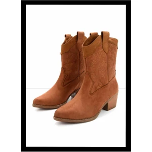 Taba Süet  Kadın Bot & Bootie K02586888802