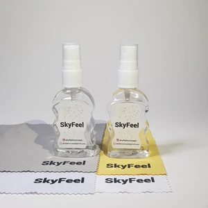 Skyfeel Gözlük Temizleme Spreyi 2 Adet + Mikrofiber Gözlük Temizleme Bezi 2 Adet