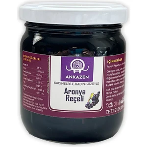 Aronya Reçeli Ev Yapımı Doğal Meyveli Katkısız 200 gr