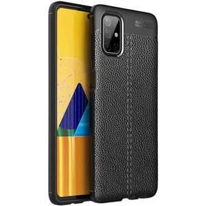 Smart Tech Samsung Galaxy M51 Deri Görünümlü Firo Silikon Kılıf