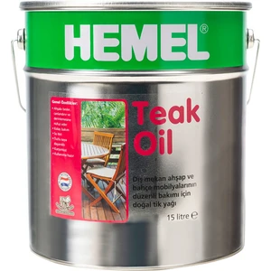 Hemel Teak Oil Yağ Teak Yağı 15 Lt