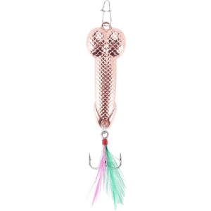 Adet Balıkçılık Lures Mücadele Kanca Dick Spinner Kaşık Pike Vıb Wobble Mücadele Kanca (Gül Altın 21G) (Yurt Dışından)