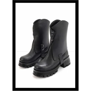 Siyah  Kadın Bot & Bootie K02411160109