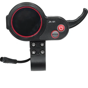 Jh-01 Metre Pano LCD Ekran Sadece Aynı Model Için E-Bisiklet Elektrikli Scooter Metre Gaz Su Geçirmez Kafa (Yurt Dışından)