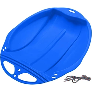 Strade Store Kar Kızağı Çocuk Kızağı Sledge Luge Kış Oyuncak Snowboard Sleigh Kids Mavi (Yurt Dışından)