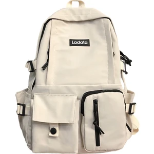 FastDeal Store Minimalist Sırt Çantası Erkek Yeni Rahat Kore Versiyonu Büyük Kapasiteli Seyahat Sırt Çantası (Yurt Dışından)