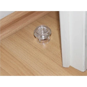 Metali Kapı Yer Tamponu 5 Cm Stoper Şeffaf 2 Li Set