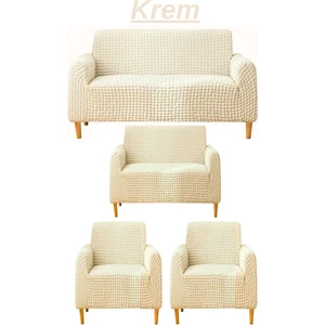 3+2+1+1 Bürümcük Eteksiz, Lastikli, Esnek, Yıkanabilir Koltuk, Kanepe, Çekyat Takımı Örtüsü. Heytgah Koltuk Takımı Kılıfı.