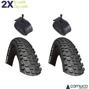 Bike And Art Mitas Ocelot Mtb 2Adet Dış +2Adet İç Lastik 27.5x2.35