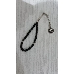 Ötüken Giyim Karasancak Imameli Oniks Doğaltaş Tesbih