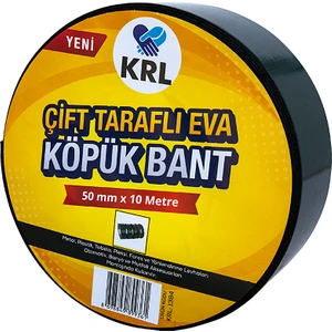 Çift Taraflı Köpük Bant 20 mm x 10 Metre