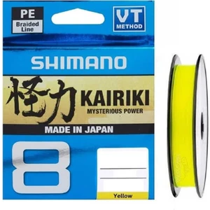 Ip Misine SHIMANO Kairiki Yellow 0,16MM 150 Metre 8 Kat