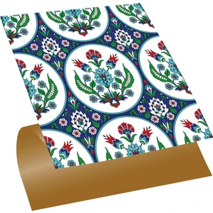 Kendinden Yapışkanlı Metraj Çini Desenli Pvc Karo 30X30 cm (11 Adet) 1m2