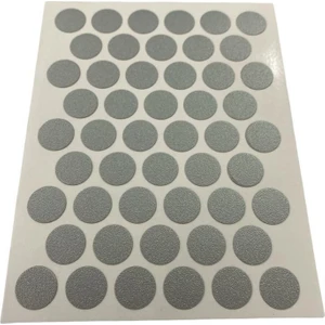Yapışkanlı Vida Tapası Metalik Gri 14 mm