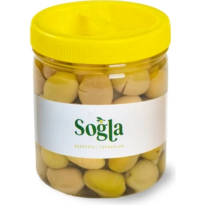 Soğla Bereketli Topraklar Doğal Domat Kırma Yeşil Zeytin 560 gr