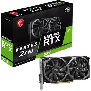 MSI Geforce Rtx 3050 Ventus 2x Xs 8g Oc Gddr6 HDMI Dp DVI