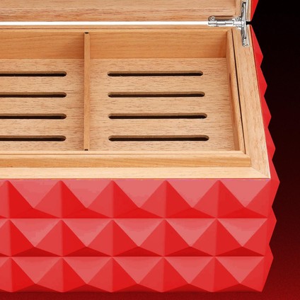 Grand Quasar Humidor Puro Kutusu Kırmızı 120'S modelleri
