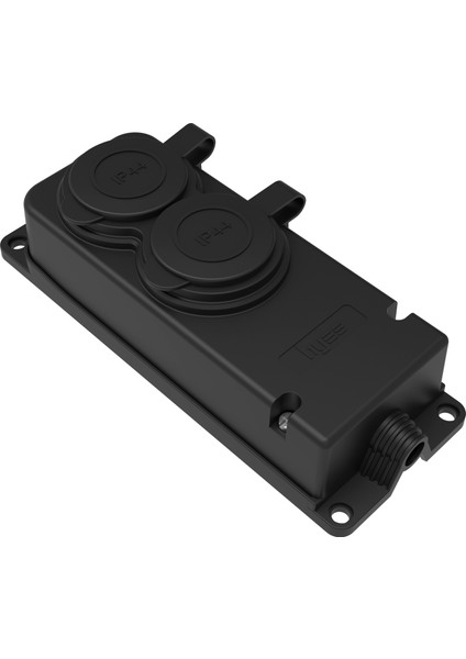 Kauçuk Monofaze 2'li Grup Priz 1/16A. 220V. IP44