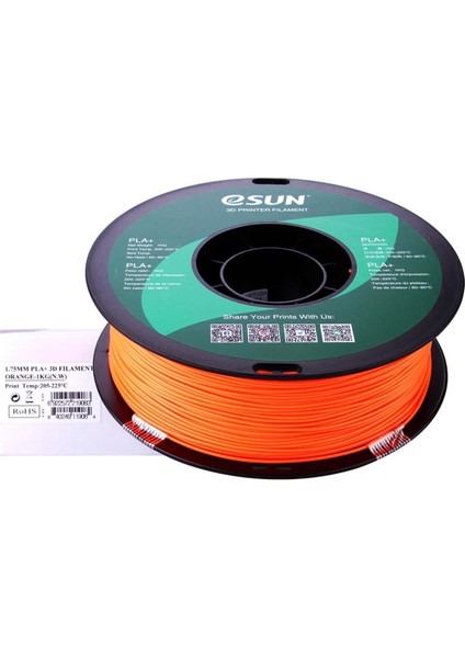 Esun Pla Plus Filament Turuncu 1.75MM 1000GR fiyatları