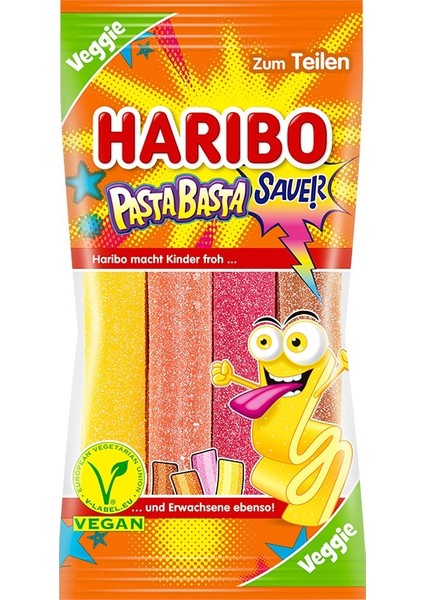 Pasta Basta Sauer Żelki 160 G