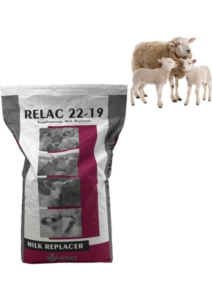 Relac 22-19 Ithal Hayvansal Içerikli Kuzu-Oğlak Mama-25 Kg