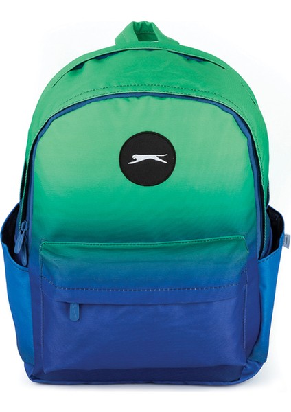 Slazenger Green Blue Color Rıot Okul Çantası 23074