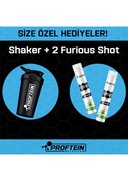 Whey Isolate 750 gr 25 Servis Chocolate Ice Cream + Shaker ve 2 Adet Tek Kullanımlık Pre-Workout