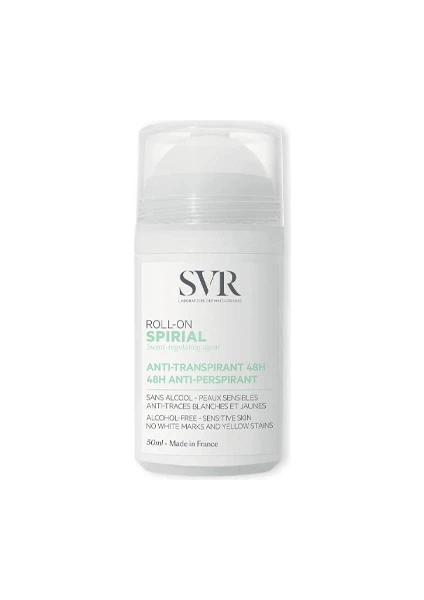 Svr Spiral Roll-On Anti-Transpirant 50ML | 48 Saat Etkili Roll-On Deodorant