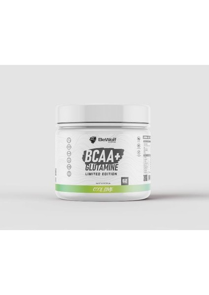 Lımıted Edıtıon | Bcaa + Glutamine Cool Lime | 620 Gram 62 Porsiyon