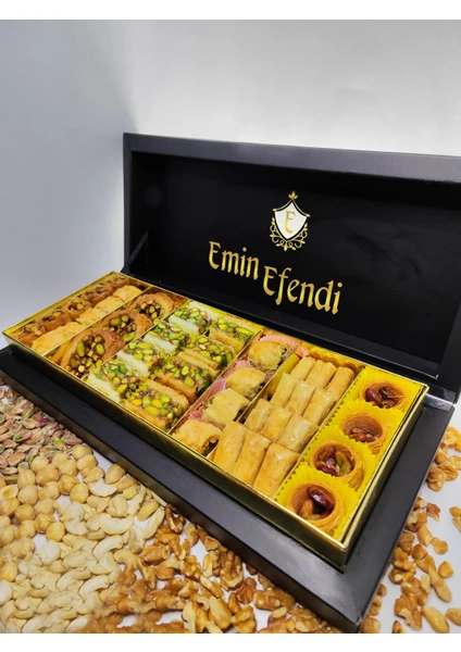 Emin Efendi Osmanlı Tatlısı Antep Fıstık Serisi 630 gr