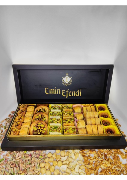 Emin Efendi Osmanlı Tatlısı Antep Fıstık Serisi 630 gr