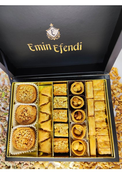 Emin Efendi Osmanlı Tatlısı Kaju Yerfıstık Serisi 540 gr