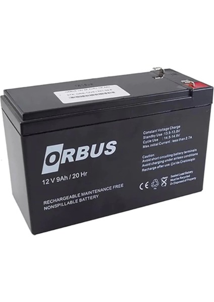12V9 AH Kuru Akü