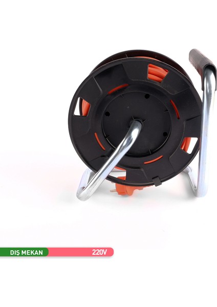Bylıon Makaralı Seyyar Uzatma Kablosu 20M 3*1.5mm modelleri