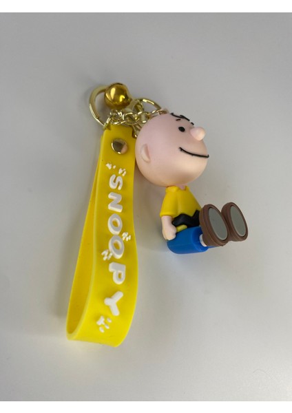 Snoopy Charlie Brown 7 Cm. 3 Boyutlu Anahtarlık