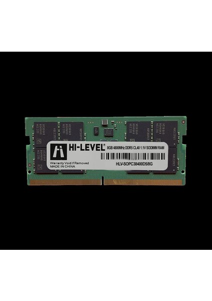 8gb Ddr5 4800MHZ Sodımm 1.1V HLV-SOPC38400D5/8G