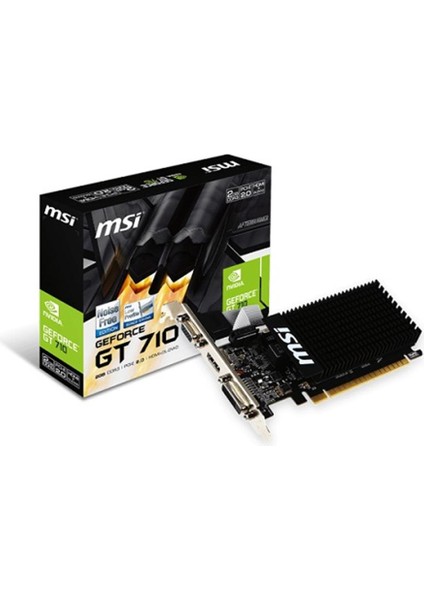 Gt 710 2GD3H 2gb Lp Ddr3 64BIT Dvı/hdmı/vga