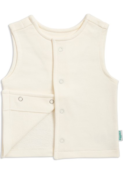 Organik Pamuk Yelek & Eşofman Altı Takım Ekru fiyatları