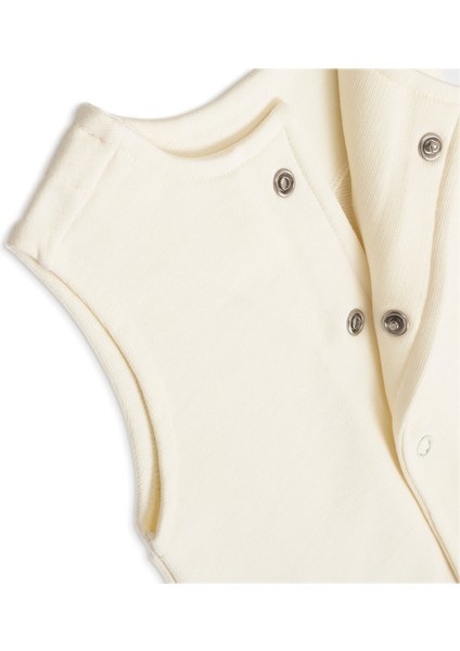 Organik Pamuk Yelek & Eşofman Altı Takım Ekru modelleri