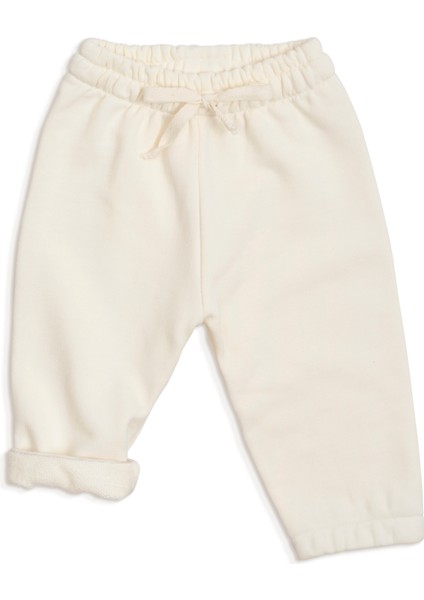 Organik Pamuk Yelek & Eşofman Altı Takım Ekru fırsatları