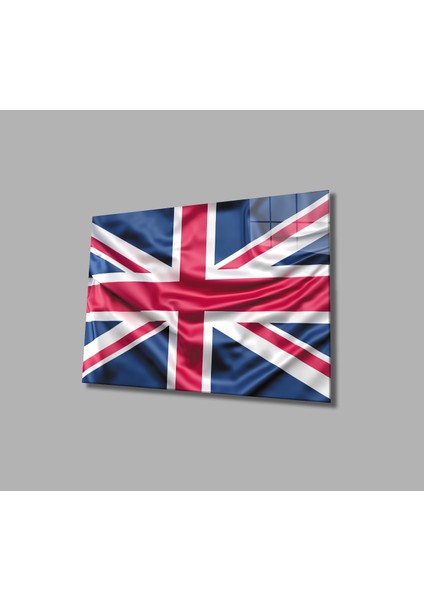 Birleşik Krallık Bayrağı Cam Tablo ,united Kingdom Flag