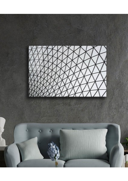Geometrik Mimari Cam Tablo
