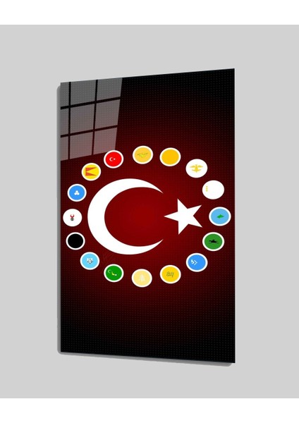 Türklük Cam Tablo