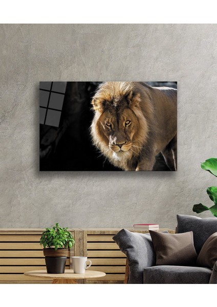 Aslan Cam Tablo