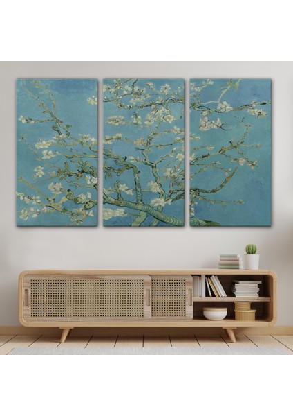 Vincent Van Gogh-Blossoming Badem Ağacı Eseri / Blossoming Almond Tree (1890)-5164 modelleri