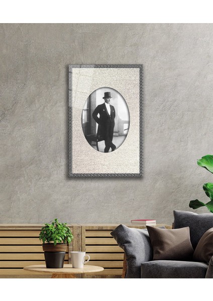 Çerçeveli Atatürk Cam Tablo